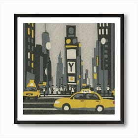 Times Square 1 Art Print