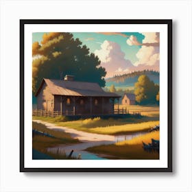 Country Retreat Art Print