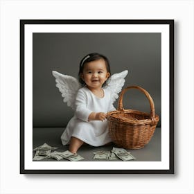 Angel Baby 3 Art Print