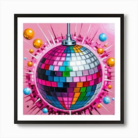 Disco Ball 11 Art Print