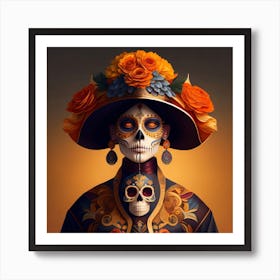 Day Of The Dead 03 Art Print