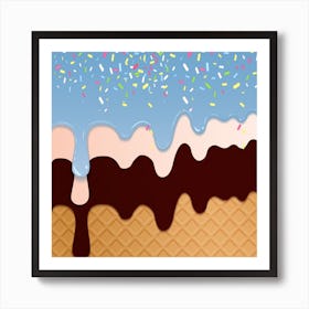 Ice Cream Sundae 13 Art Print