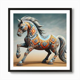 Kachina Horse Art Print