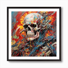 'Skull' 7 Art Print