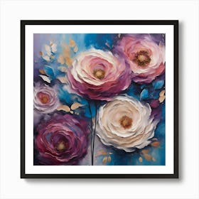 Stormy Day Blooms Art Print