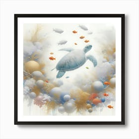 Animal Creative Portrai Illustrationt 25 Art Print