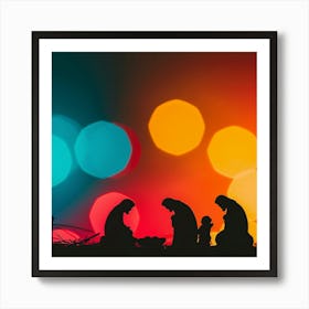 Nativity Scene 10 Art Print