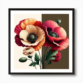 Poppies 5 Art Print