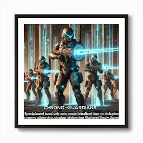 Chrono Guardians Art Print