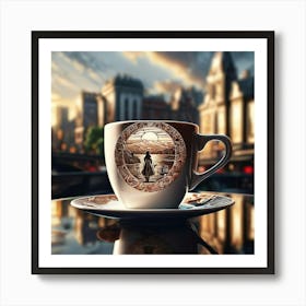 Coffee Cup 68 Art Print