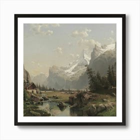 Riverside 12 11 Art Print