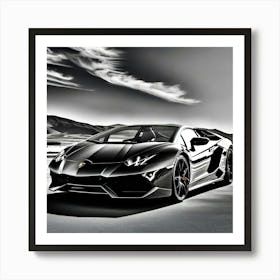 Lamborghini 81 Art Print