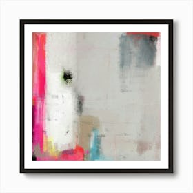 Bold Abstract Modern Contemporary, Colourful, Darmouth  Art Print