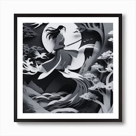 Black And White Art Art Print