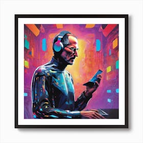 Steve Jobs 8 Art Print