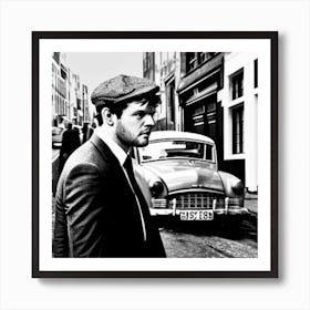 London Gangster Streets of London Art Print