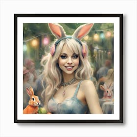 Easter Bunny 20 Art Print