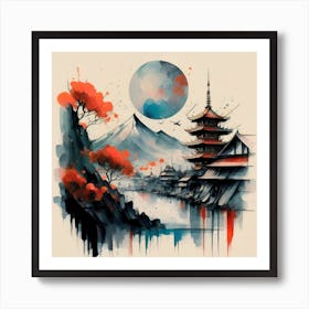 Japanese Painting Art Print