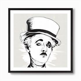 Charlie Chaplin Art Print