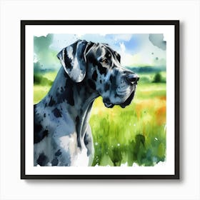 Great Dane Art Print