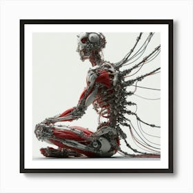 Human Skeleton 1 Art Print