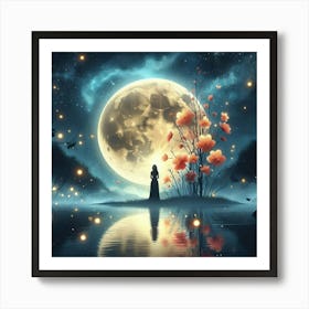 Full Moon 3 Art Print