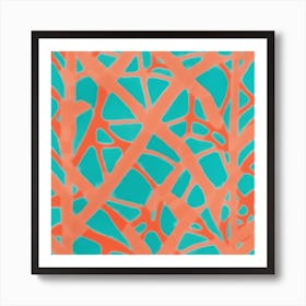 Pattern Art Inspired By The Dynamic Spirit Of Miami's Streets, Miami murals abstract art, 101 Art Print