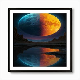 Full Moon Art Print