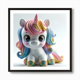 Unicorn 247 Art Print