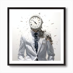 Clock Face 1 Art Print