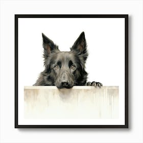 German Shepherd 1 Art Print