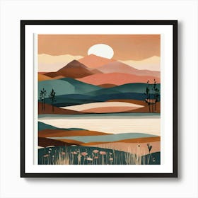 Landscape Print Art Print