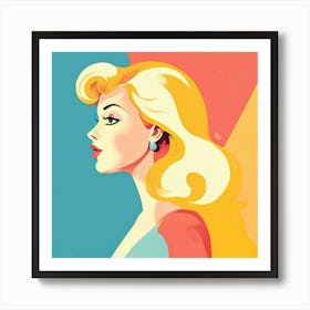 Pin-Up Girl Art Print