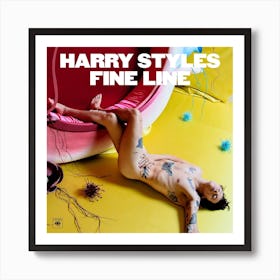 Harry Styles Fine Line Art Print