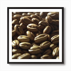 Coffee Beans 407 Art Print