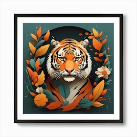 Tiger 4 Art Print