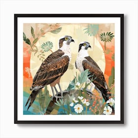 Bird In Nature Osprey 2 Art Print