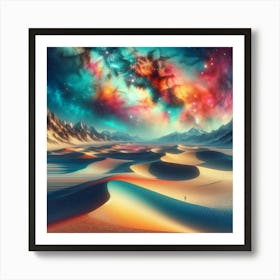 Sand Dunes 25 Art Print