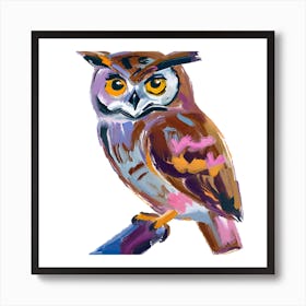 Owl 04 Art Print