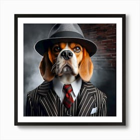 OGD- Original Gangster Dog~ Reimagined 8 Art Print