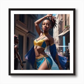 Afrofuturism Art Print