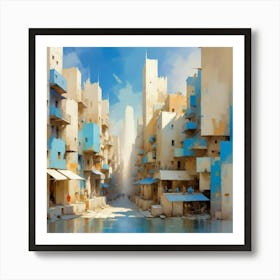 Cityscape 3 Art Print