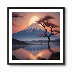 Mt Fuji Art Print