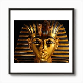 Egyptian Mask 4 Art Print