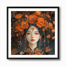 Chinese Girl 2 Art Print