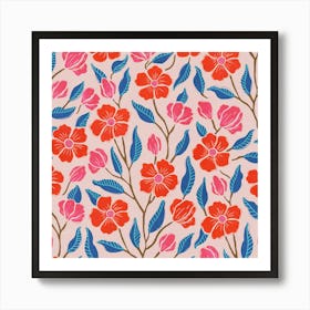 Floral Pattern Art Print