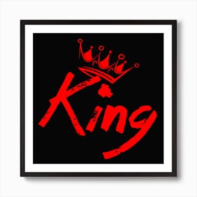 King 1 Art Print