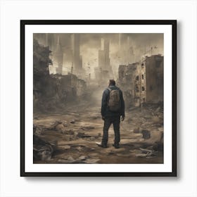 the planet is gone .. Art Print