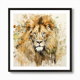 Lion King 6 Art Print