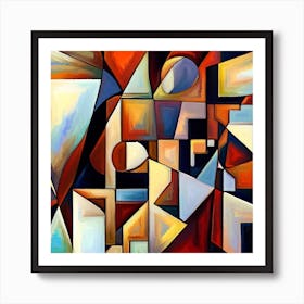 Abstract Painting 1 Art Print